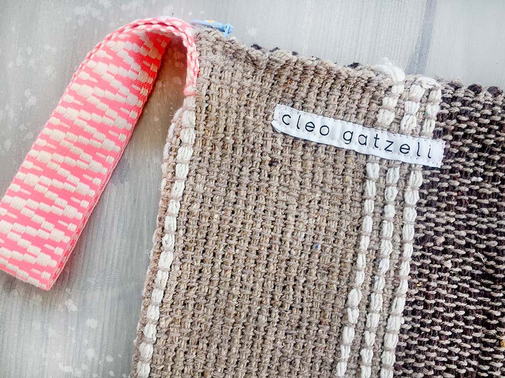 SPLASH - TRIPLE VERTICAL clutch bag