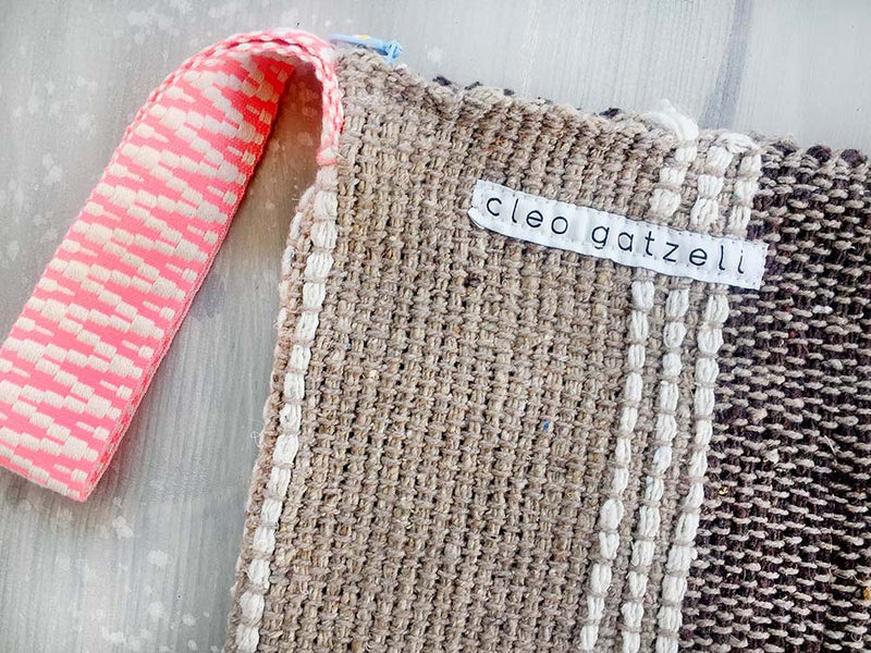 SPLASH - TRIPLE VERTICAL clutch bag