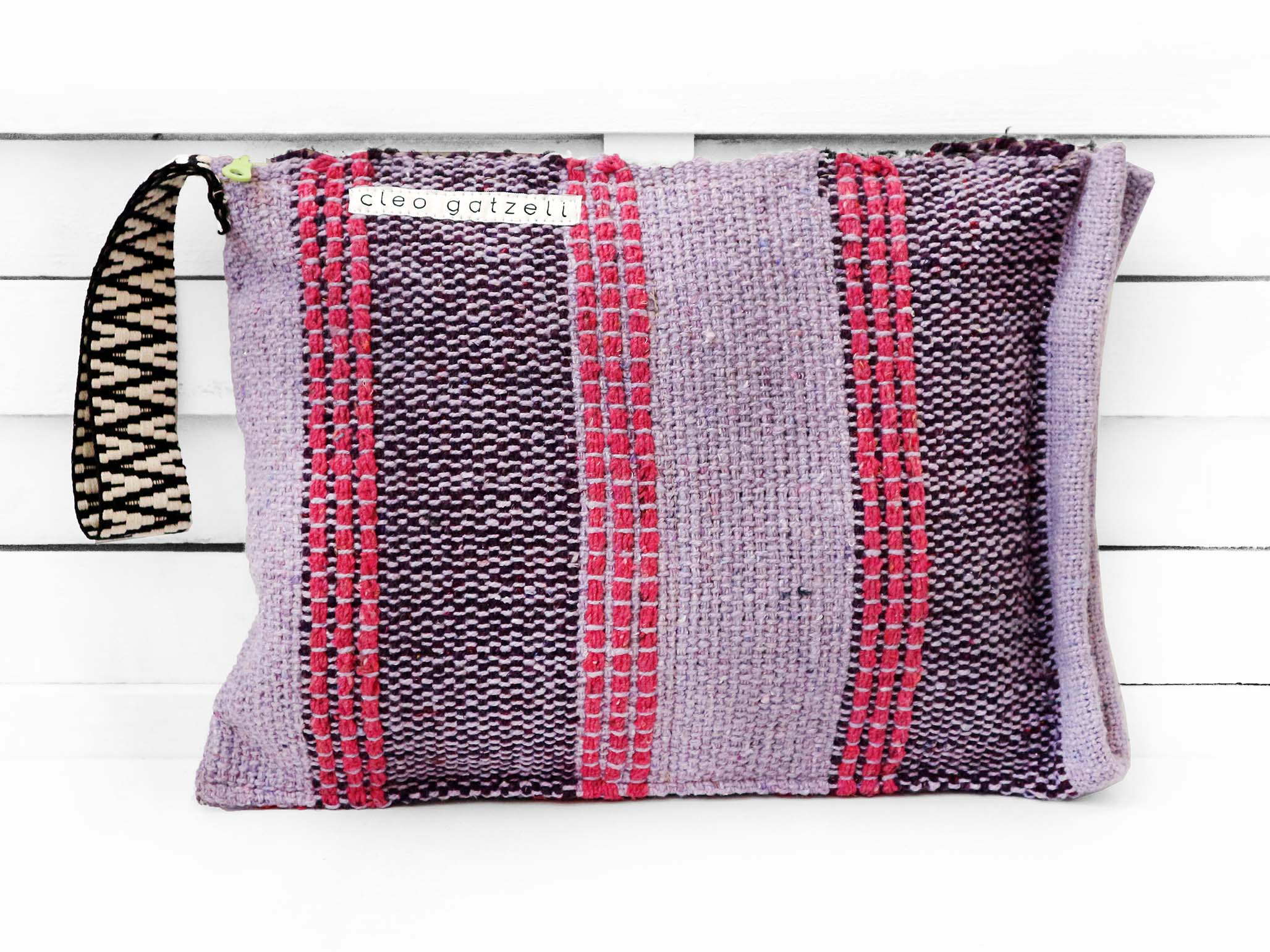 SPLASH - TRIPLE VERTICAL clutch bag