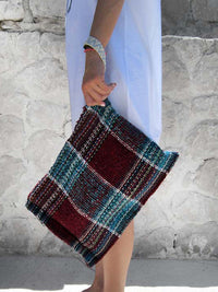 SPLASH - TARTAN clutch bag