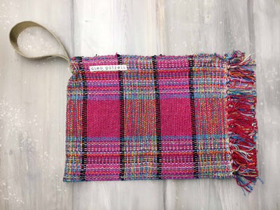 SPLASH - TARTAN clutch bag