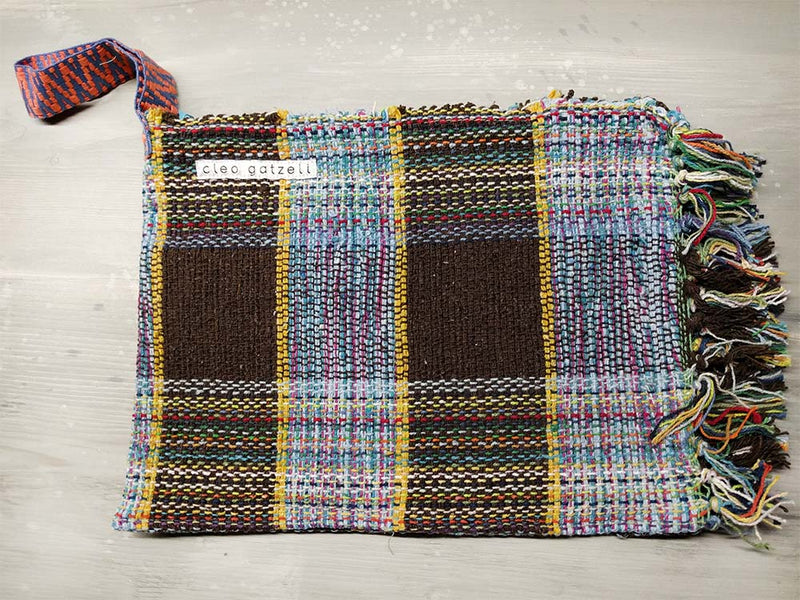 SPLASH - TARTAN clutch bag
