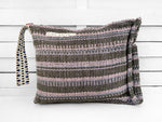 SPLASH - MELANGE STRIPES clutch bag