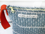 SPLASH - WEAVE STRIPES clutch bag