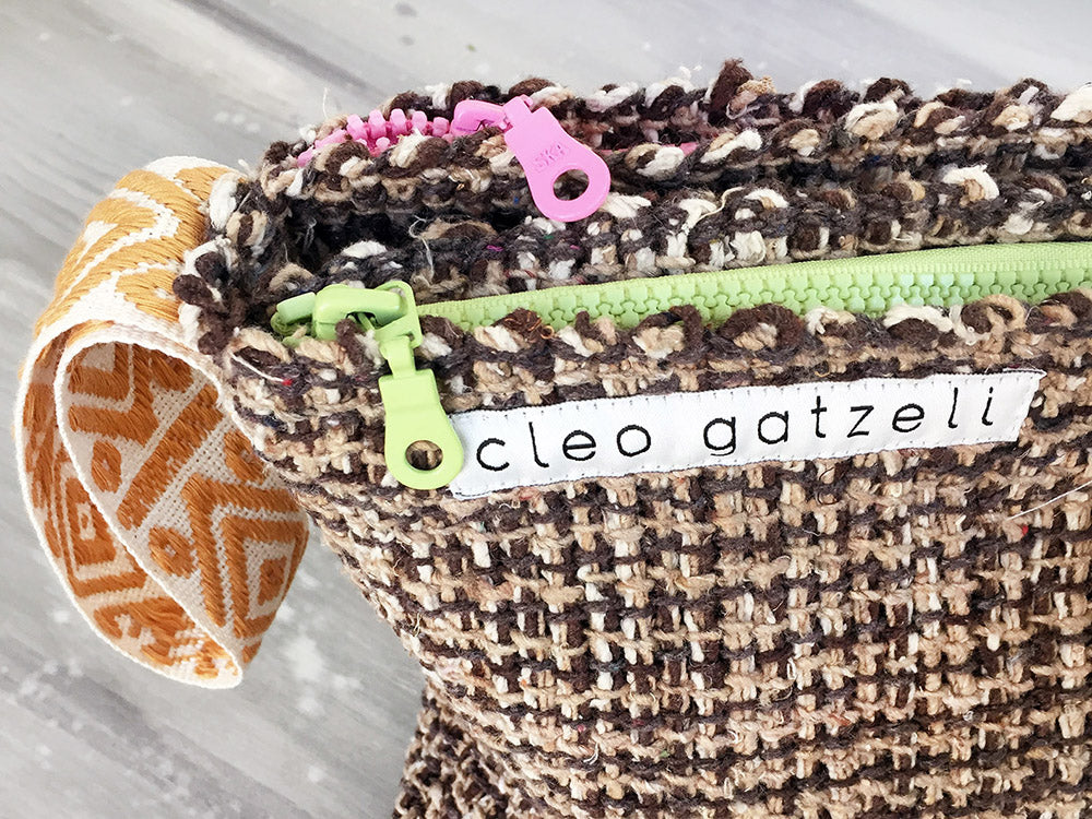 SPLISH SPLASH - MELANGE clutch bag