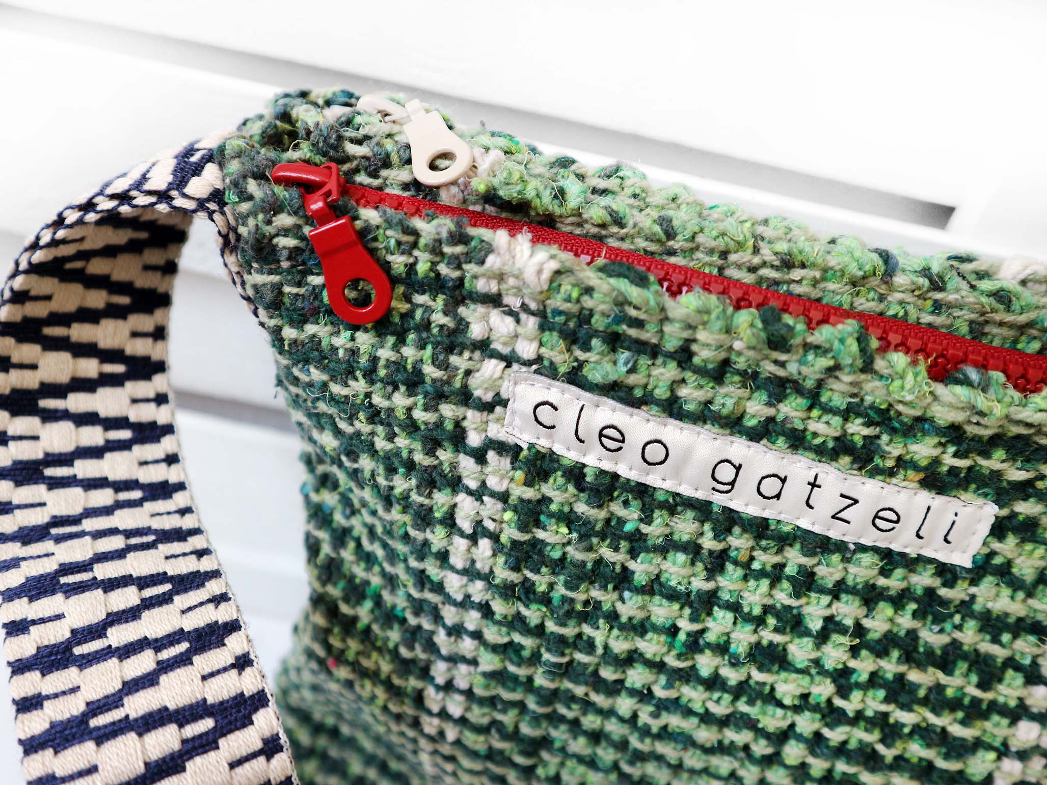SPLISH SPLASH - VERTICAL clutch bag