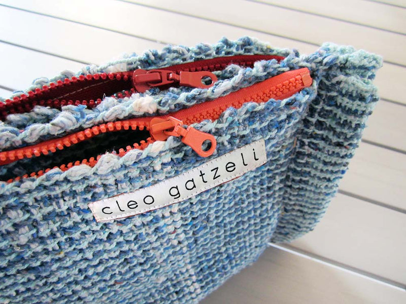 SPLISH SPLASH - VERTICAL clutch bag