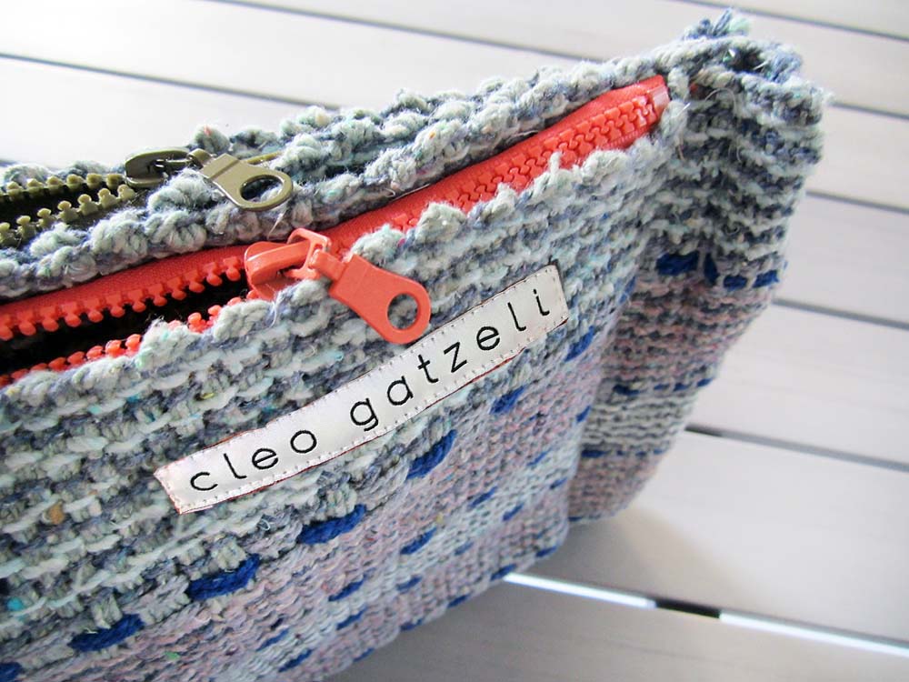 SPLISH SPLASH - STRIPES clutch bag