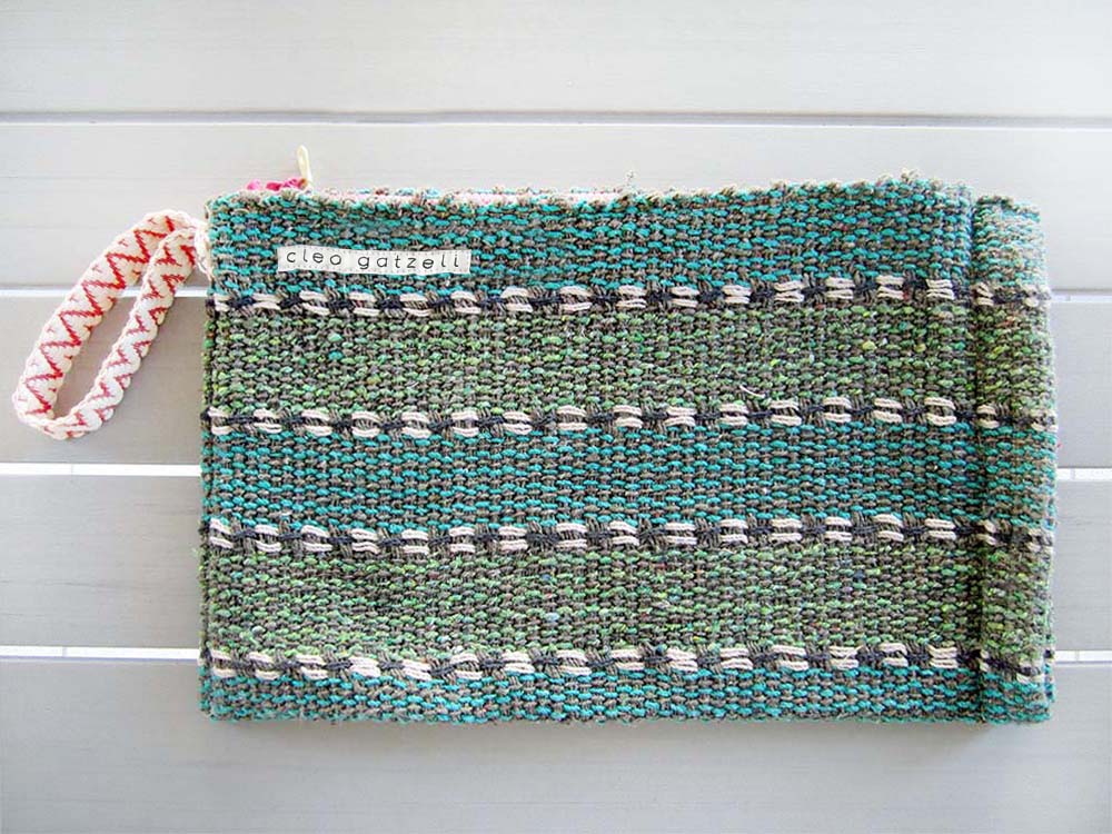 SPLISH SPLASH - STRIPES clutch bag