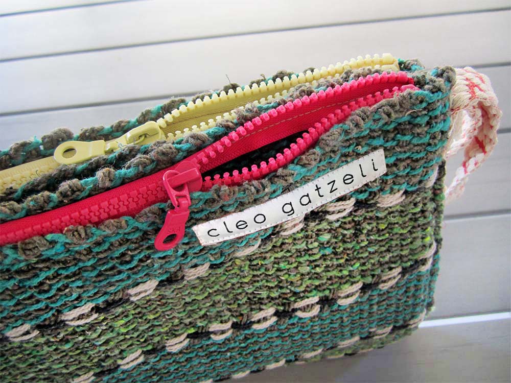 SPLISH SPLASH - STRIPES clutch bag