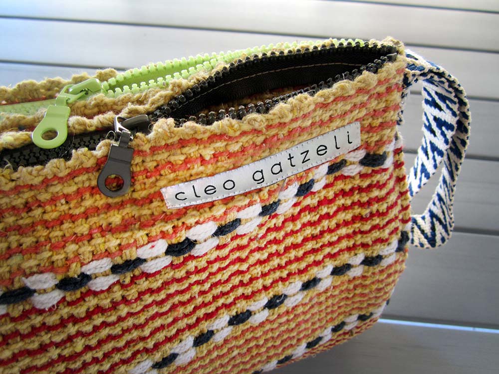 SPLISH SPLASH - STRIPES clutch bag