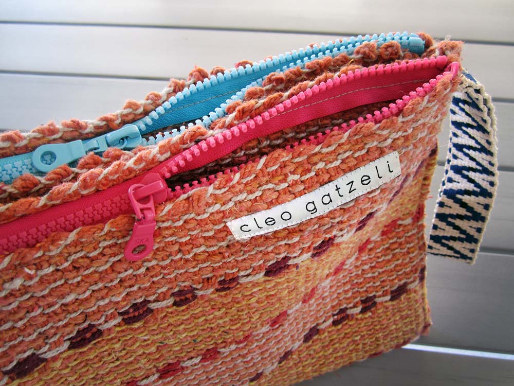 SPLISH SPLASH - STRIPES clutch bag