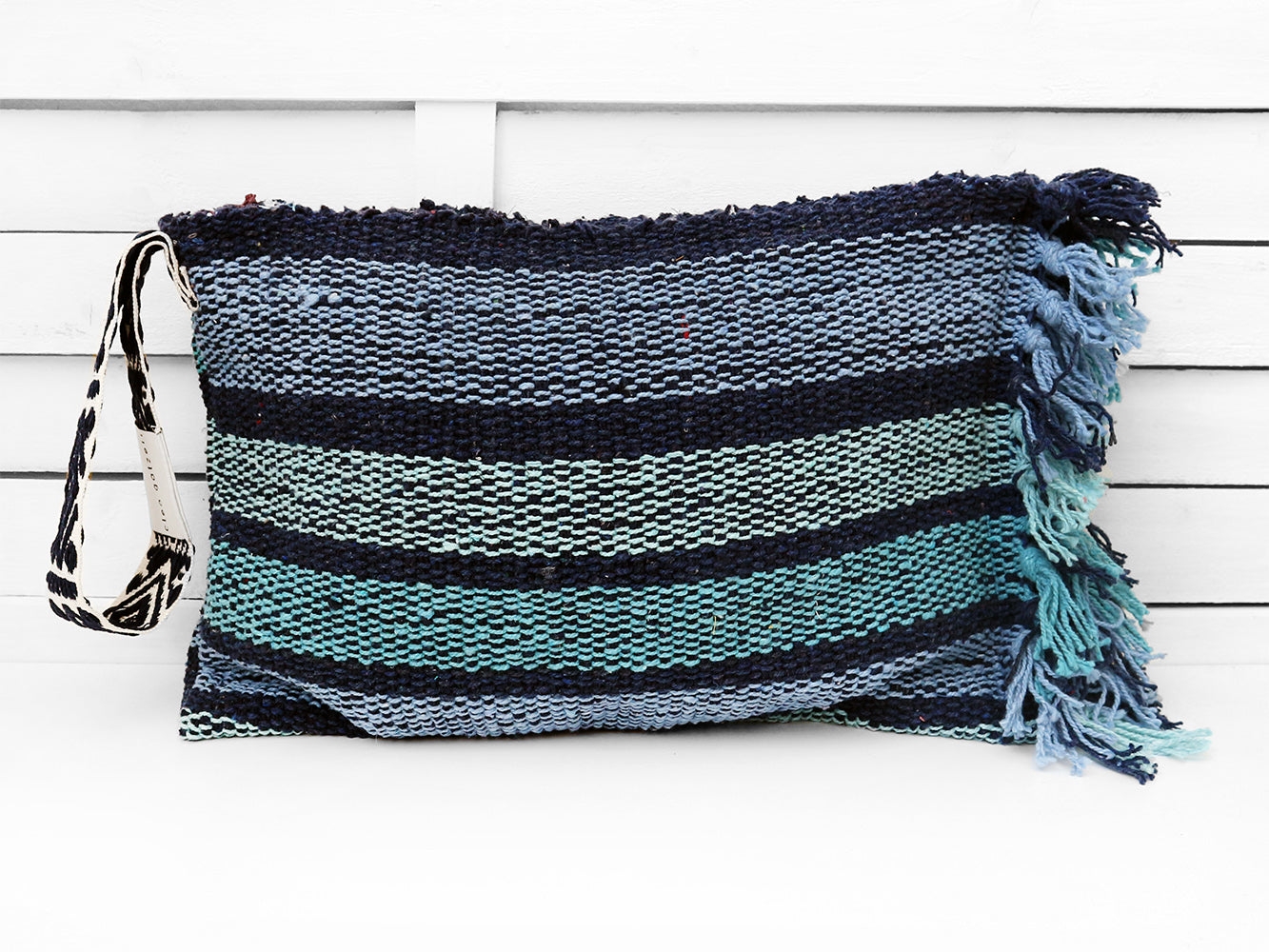 SPLISH SPLASH - WIDE STRIPES clutch bag