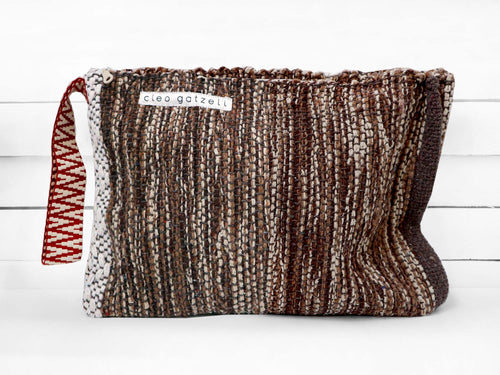 SPLASH - WHITE BLOCK clutch bag