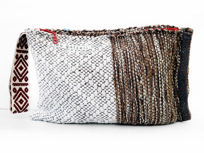 SPLISH SPLASH - WHITE BLOCK clutch bag
