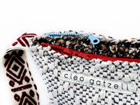 SPLISH SPLASH - WHITE BLOCK clutch bag