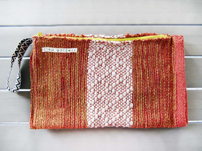 SPLISH SPLASH - WHITE BLOCK clutch bag