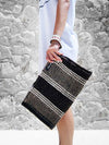 SPLISH SPLASH - TRIPLE VERTICAL clutch bag