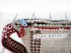 SPLISH SPLASH - TRIPLE VERTICAL clutch bag