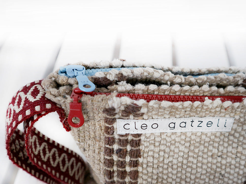 SPLISH SPLASH - TRIPLE VERTICAL clutch bag