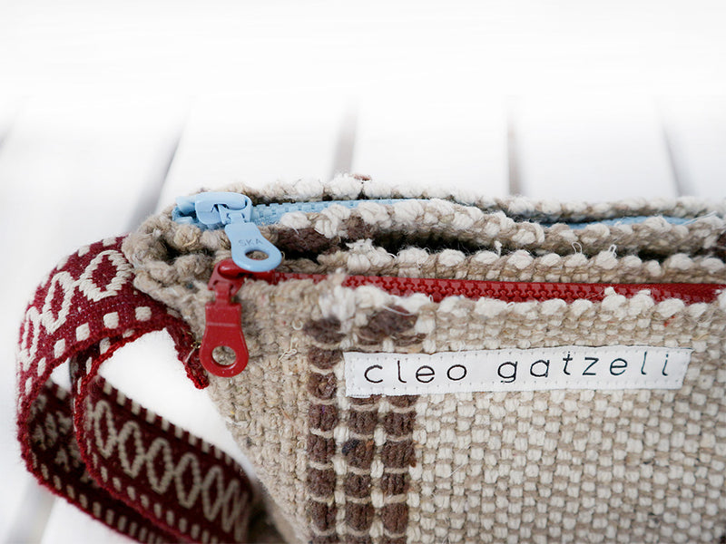 SPLISH SPLASH - TRIPLE VERTICAL clutch bag