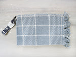 SPLISH SPLASH - WEAVE CHECKS clutch bag