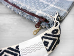 SPLISH SPLASH - WEAVE CHECKS clutch bag