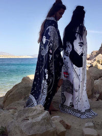 MACHO MAN WHITE pareo sarong