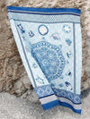 PORCELAIN BLUES pareo