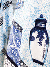 PORCELAIN BLUES pareo