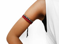 CHARMER - BOHO STRIPES arm & ankle bracelet