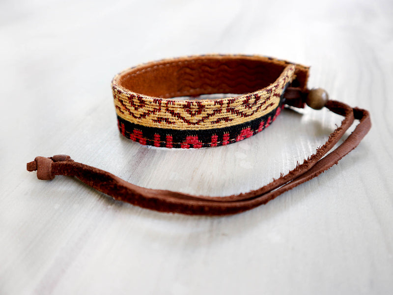 CHARMER - BOHO STRIPES arm & ankle bracelet