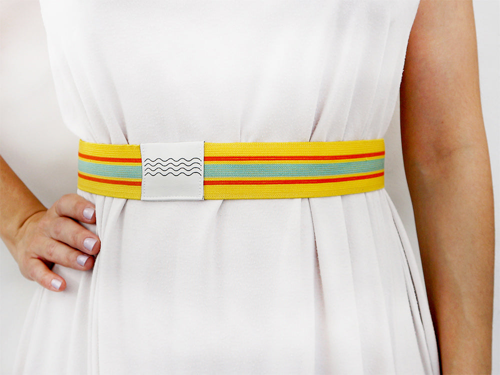 BOHOHOLIC - 80's STRIPES elastic waist band
