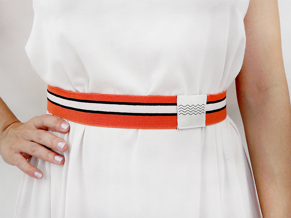 BOHOHOLIC - 80's STRIPES elastic waist band