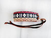 CHARMER- BOHO STRIPES arm & ankle bracelet, 3cm
