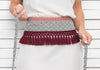 BORDEAUX CELLS waist charm belt