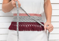 BORDEAUX CELLS waist charm belt