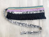 BLACK PAISLEY waist charm belt