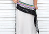 BLACK PAISLEY waist charm belt