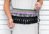 BLACK PAISLEY waist charm belt