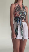 KALEIDOSCOPE wrap top