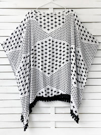 MONARCH pareo caftan top