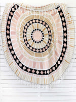 MOSAIC circular pareo sarong