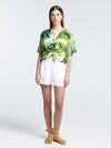 PALMA cropped shirt