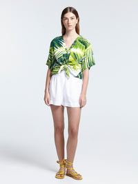 PALMA cropped shirt