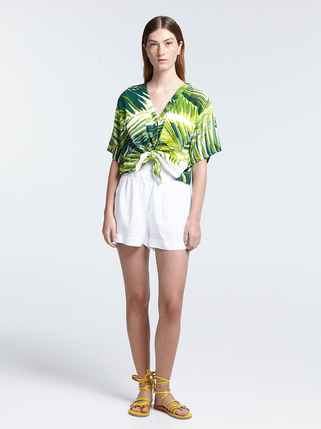 PALMA cropped shirt