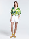 PALMA cropped shirt