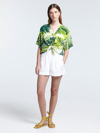PALMA cropped shirt