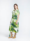 PALMA sleeveless safari dress
