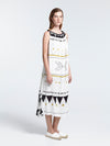 HIGH TIDE braid strap maxi dress